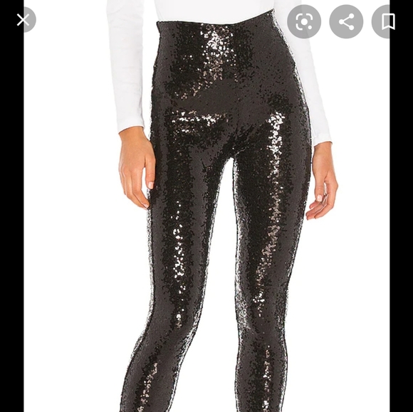 pink sequin leggings